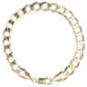 9ct Yellow Gold Curb Bracelet 9"