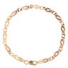 9ct Rose Gold Celtic Bracelet 7"