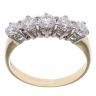 18ct Yellow Gold 1.40ct Brilliant Cut Diamond Five Stone Ring