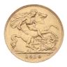 1910 Edward VII Large Head UK Half Sovereign Coin