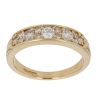 18ct Yellow Gold 0.60ct Brilliant Cut Diamond Fancy Ring