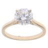 9ct Yellow Gold 2.15ct Brilliant Cut Lab Grown Diamond Solitaire Ring