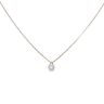 18ct Yellow Gold 1.00ct Brilliant Cut Diamond Solitaire Pendant and Chain 18"