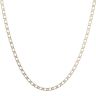 9ct Yellow Gold Double Curb Chain 18"