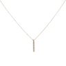 9ct Yellow Gold 0.25ct Diamond Pendant and Chain 18"