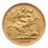 1914 George V Large Head UK Half Sovereign Coin