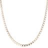 9ct Yellow Gold Curb Chain 28"