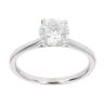 18ct White Gold Diamond Solitaire Ring
