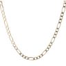 9ct Yellow Gold Figaro Chain 22"
