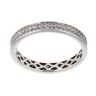 9ct White Gold Fancy 0.50ct Diamond Ring
