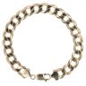 9ct Yellow Gold Curb Bracelet 8"