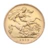 1912 George V Large Head UK Half Sovereign Coin