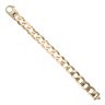 9ct Yellow Gold Curb Bracelet 9"