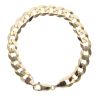 9ct Yellow Gold Curb Bracelet 8"