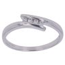 9ct White Gold 0.10ct Diamond Four Stone Ring