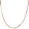9ct Rose Gold Interlocking Discs Chain 18"