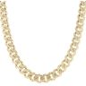 14ct Yellow Gold Monaco Classic Flex Curb Chain24"