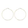 14ct Yellow Gold Diamond Cut Hoop Earrings