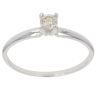 9ct White Gold 0.25ct Diamond Solitaire Ring