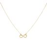 22ct Yellow Gold Infinity Pendant And Chain 16"
