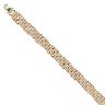 9ct Yellow Gold Watch Strap Style Bracelet 8"