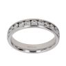 18ct White Gold 1.00ct Brilliant Cut Diamond Half Eternity Ring