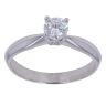 18ct White Gold 0.40ct Brilliant Cut Diamond Solitaire Ring