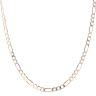 9ct Yellow Gold Figaro Chain 18"