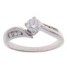 18ct White Gold 0.45ct Brilliant Cut Diamond Solitaire Ring
