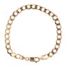 9ct Yellow Gold Curb Bracelet 7.5"