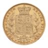 1879 Victoria Young Head Shield UK Full Sovereign Coin