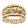9ct Yellow Gold Twist Rope Signet Ring