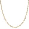 14ct Yellow Gold Patterned and Plain Fancy Chain 26"