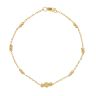 22ct Yellow Gold Eternity Beaded Bracelet 7"