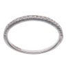 9ct White Gold 0.25ct Brilliant Cut Diamond Eternity Ring