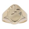 14ct Yellow Gold Patterned Signet Ring