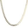 9ct Yellow Gold Curb Chain 20"