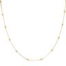 22ct Yellow Gold Junction Bead Chain 16"