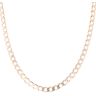 9ct Yellow Gold Flat Curb Chain 22"