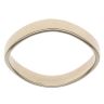 9ct Yellow Gold Plain Wave Fancy Ring