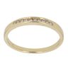 18ct Yellow Gold 0.10ct Diamond Half Eternity Ring