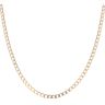 9ct Yellow Gold Flat Curb Chain 20"