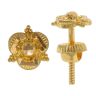 22ct Yellow Gold Floral Stud Earrings