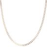 9ct Yellow Gold Square Curb Chain 24"