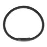 Unique & Co Black Leather Bracelet