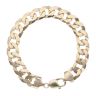 9ct Yellow Gold Curb Bracelet 9"