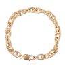 9ct Yellow Gold POW Fancy Bracelet 7.5"