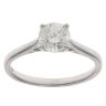18ct White Gold 1.00ct Brilliant Cut Diamond Solitaire Ring