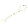 22ct Yellow Gold Cubic Zirconia Stone Poncha
