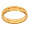 22ct Yellow Gold Patterned Wedding Band 4.2mm